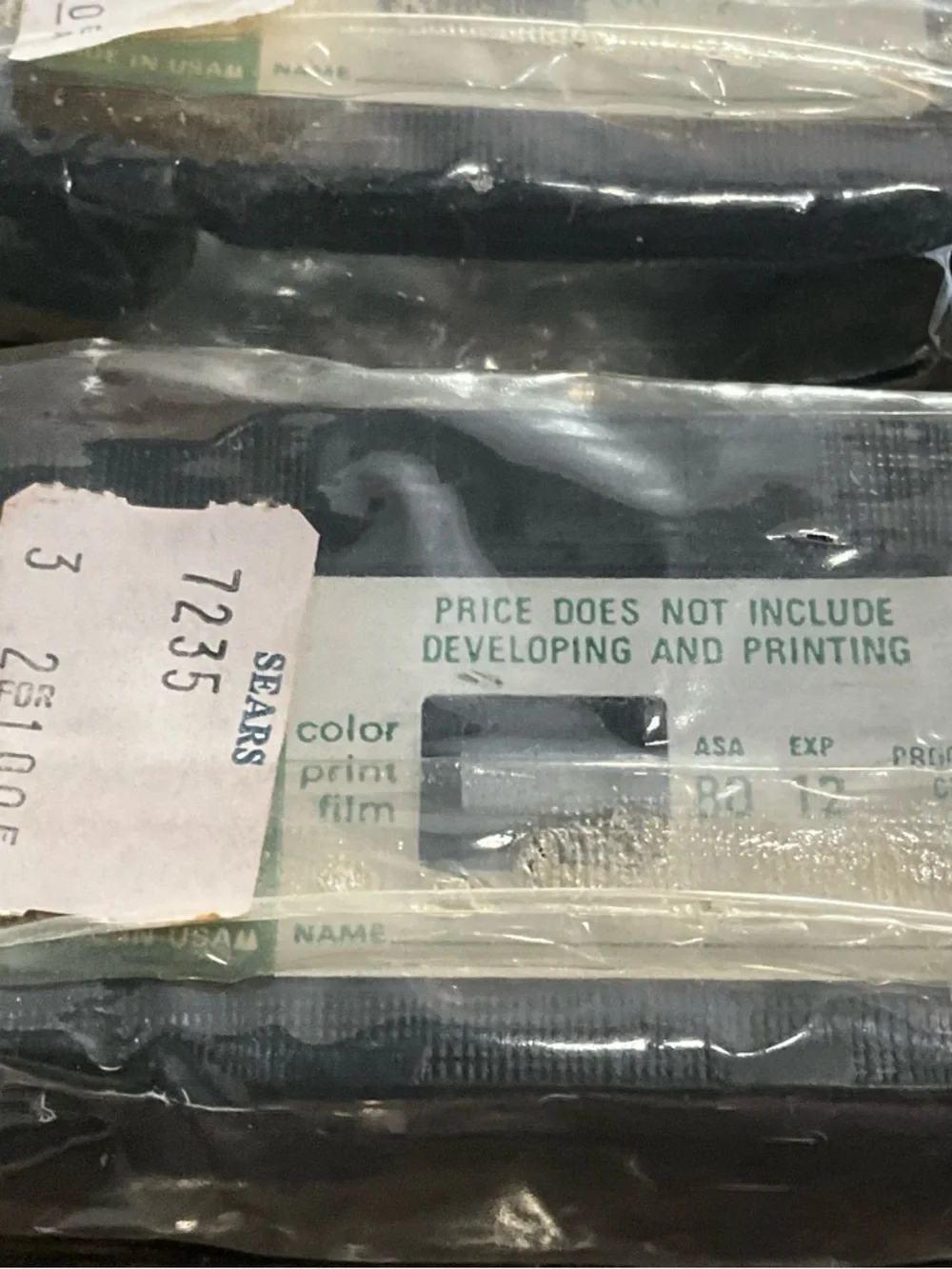 Vintage Lot of 3 Sears Color Print Film 126 Easi Load 12 Exp IOP Prop 1978